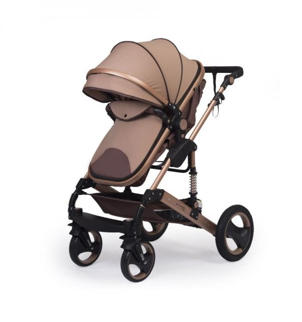 Lava Baby Barchetta Travel Sistem Bebek Arabası - Gold (Portbebe - 5