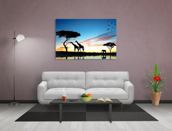 Naturel Ahşap Çerçeve - 50x70 - 2