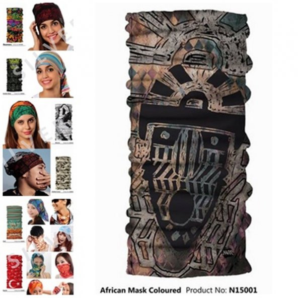 Narr Buff Bandana A.Mask Coloured -Çok Fonksiyonlu - 2