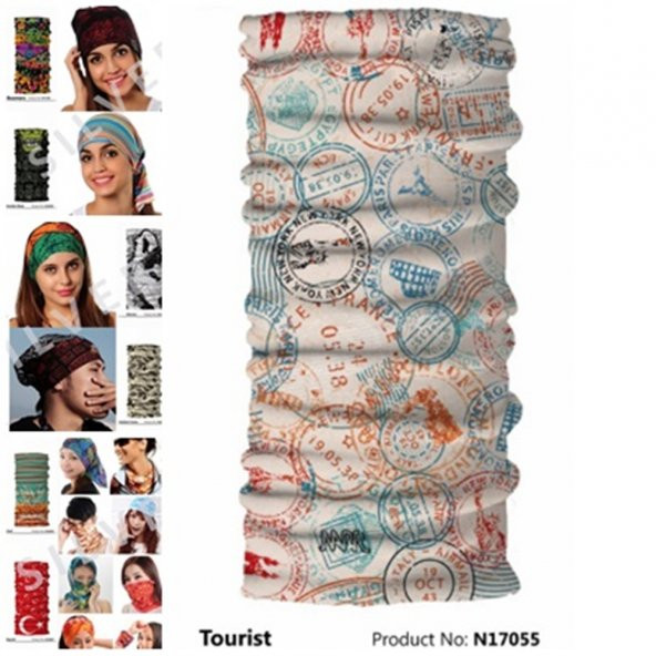 Narr Buff Bandana Tourıst  -Çok Fonksiyonlu - 2