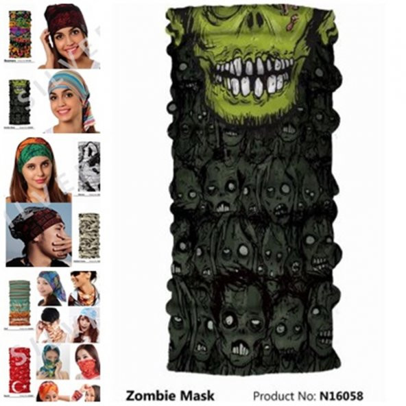 Narr Buff Bandana Zombie Mask  -Çok Fonksiyonlu - 2