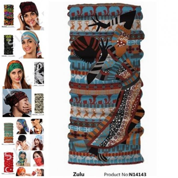 Narr Buff Bandana Zulu -Çok Fonksiyonlu - 2
