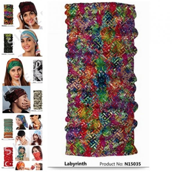 Narr Buff Bandana Labyrinth -Çok Fonksiyonlu - 2