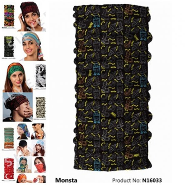 Narr Buff Bandana  Monsta-Çok Fonksiyonlu - 2
