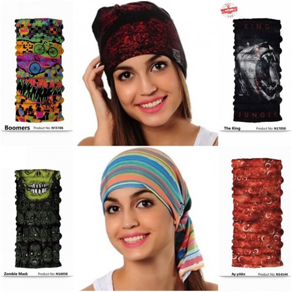 Narr Buff Bandana  Monsta-Çok Fonksiyonlu - 3