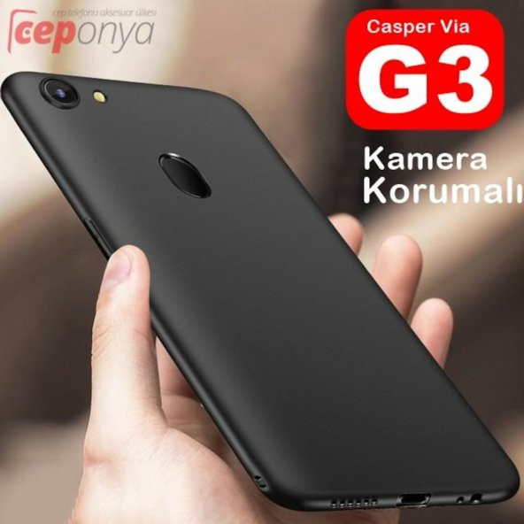 Casper Via G3 Kamera Korumalı Kaliteli Soft Silikon Kılıf