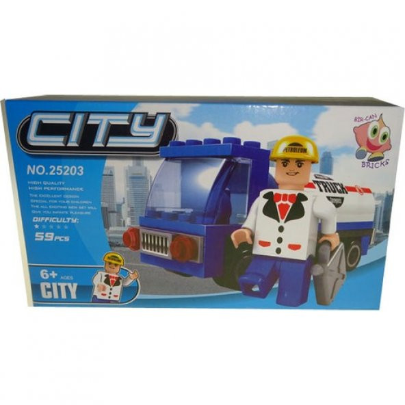 Bricks 59 Parça City Lego Seti 25203