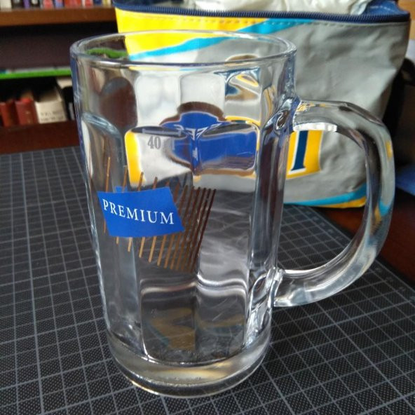 Paşabahçe Kulplu Bira Bardağı Efes 700 Cc Bira Bardak Kupa - 2