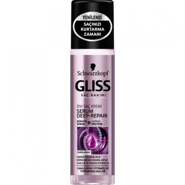 Gliss Serum Deep Repair Sıvı Saç Kremi 200 ml