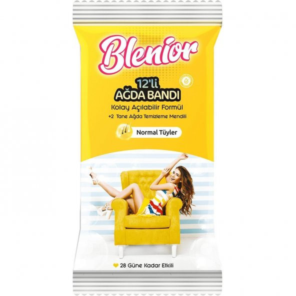 Blenior 12 Li Ağda Bandı Normal Tüyler - 2