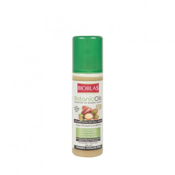 Bıoblas Sıvı Saç Kremi Argan Yağlı 200 Ml - 2
