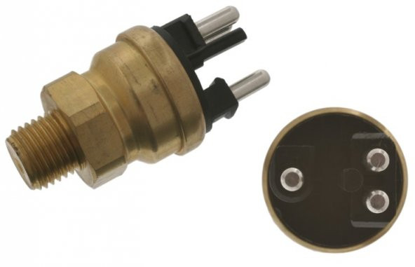 FAN MÜŞÜRÜ 100CC / ÜÇLÜ SIYAH A0065459124 W124-201 M102-103 83-93 BEHR-T