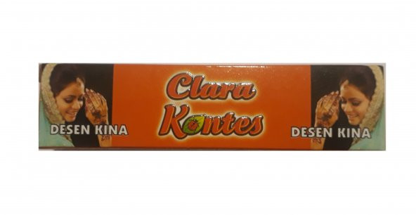 Clara Kontes Geçici Dövme Kına (Kızıl) - 1