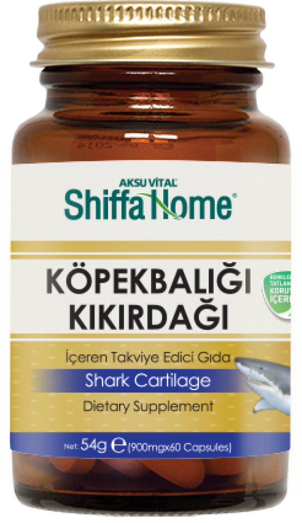 Aksuvital Shiffa Home Köpekbalığı Kıkırdağı Gıda Takviyesi 60 Kap