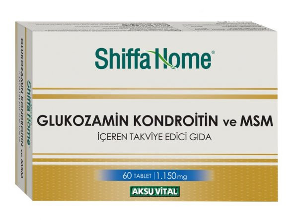Shiffa Home Glukozamin Kondroitin & MSM 60 Tablet