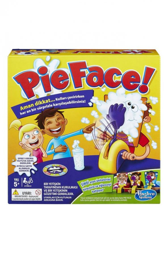Pie Face Turta Yüz Oyunu