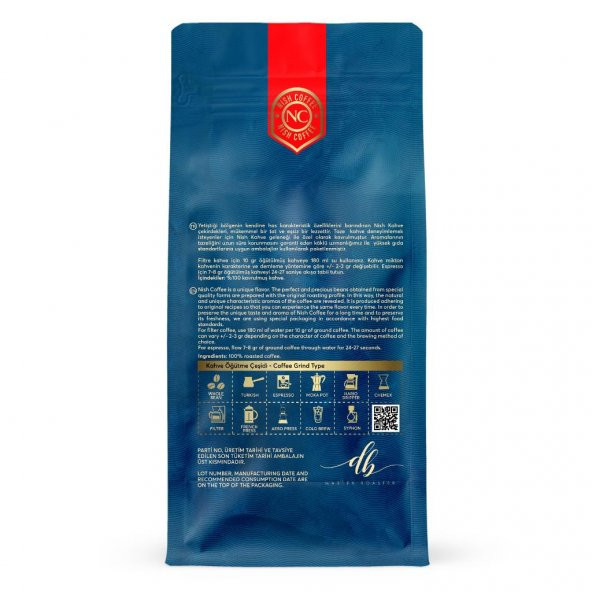 Nish Filtre Kahve Sumatra 1 Kg - 4