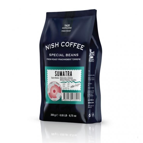 Nish Filtre Kahve Sumatra 250 gr