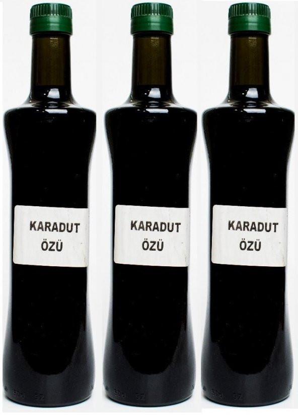 MESİR  BİRLİK KARADUT ÖZÜ 1 E 6 KONSANTRE 740 GR 3 LÜ SET 740