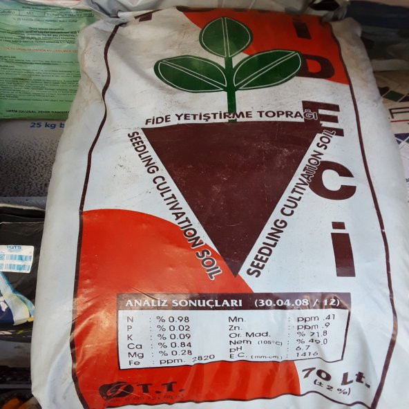 Torf Toprak, Fide, Çiçek, Bitki yetiştirme Torfu 1 Kg - 3