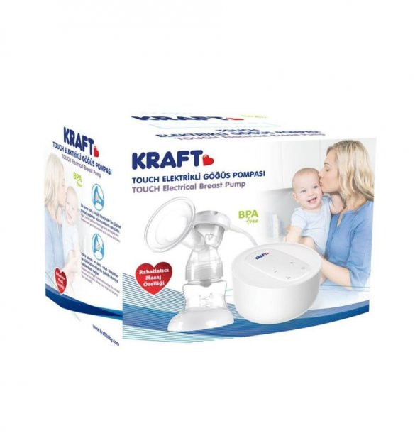 Kraft Touch Elektrikli Göğüs Pompası + Kraft Jelli Göğüs Pedi Hediyeli - 2