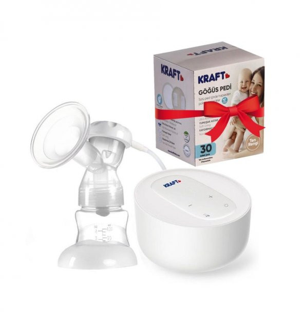 Kraft Touch Elektrikli Göğüs Pompası + Kraft Jelli Göğüs Pedi Hediyeli - 3
