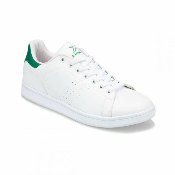 Kinetix Plain Erkek Beyaz-Yeşil Günlük Spor Ayakkabı