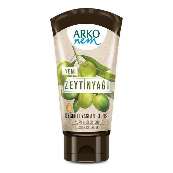 Arko Nem Değerli Yağlar Zeytinyağlı Tüp Krem 60 Ml - 2