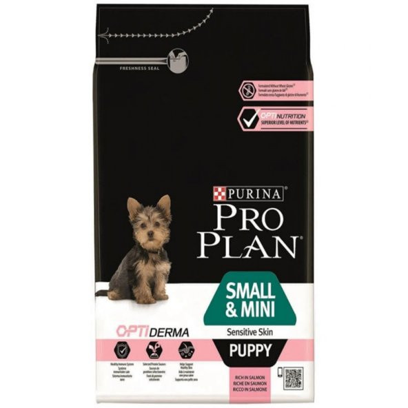 Pro Plan Somonlu Küçük Irk Yavru Köpek Maması 3 kg