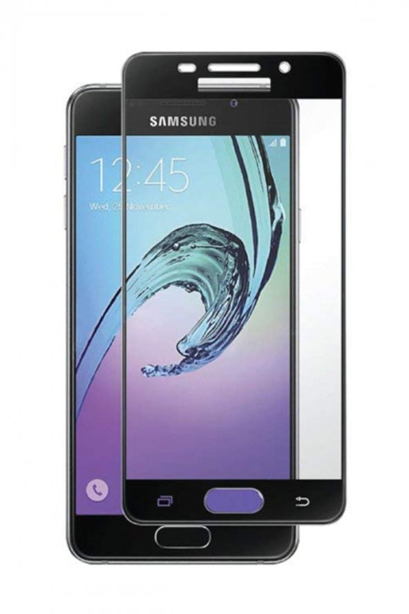 Samsung Galaxy A5 2016 - Kavisli Kırılmaz Cam Tam Kaplama Ekran