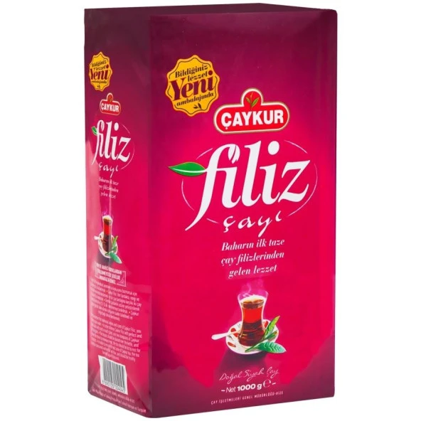 CAYKUR FILIZ CAY SIYAH 1000 GR