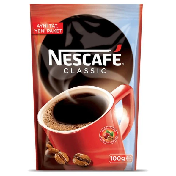 NESCAFE CLASSIC EKOPAKET KAHVE 100 GR ürün görseli