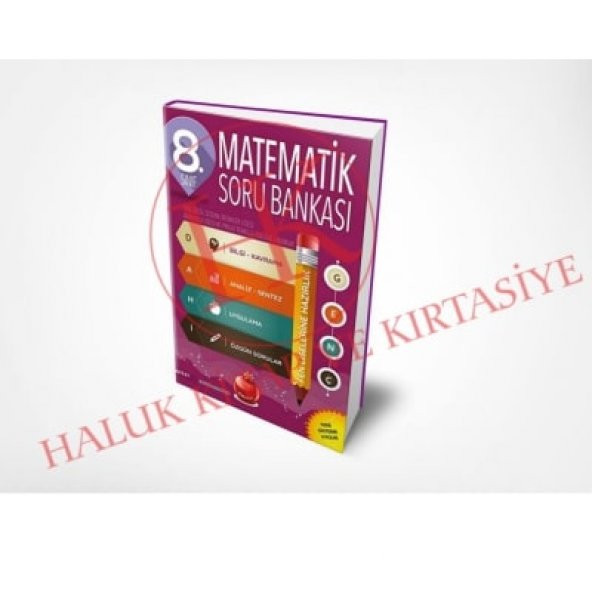 8. Sınıf Dahi Genç Matematik Soru Bankası Nartest Yayınları