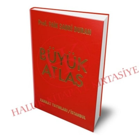 Büyük Atlas (Ciltli)  Faik Sabri Duran - 1
