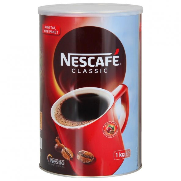 Nescafe Classic 1kg Teneke Kutu  Çözünebilir Kahve 12392489