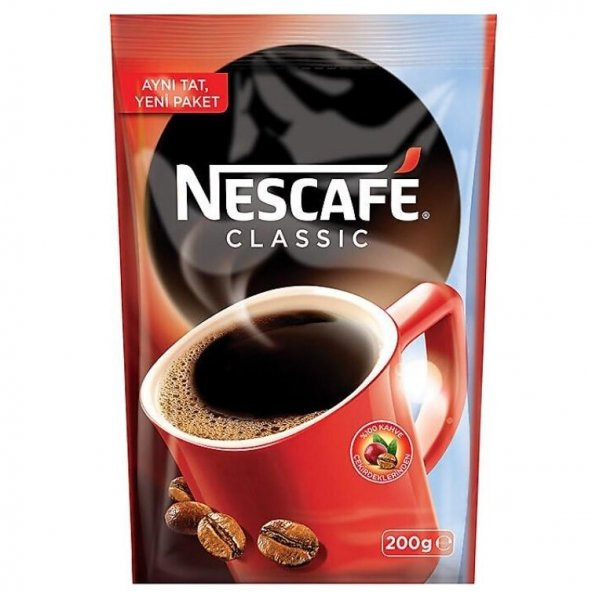 Nescafe Classic Ekopaket 200g Çözünebilir Kahve 12392357
