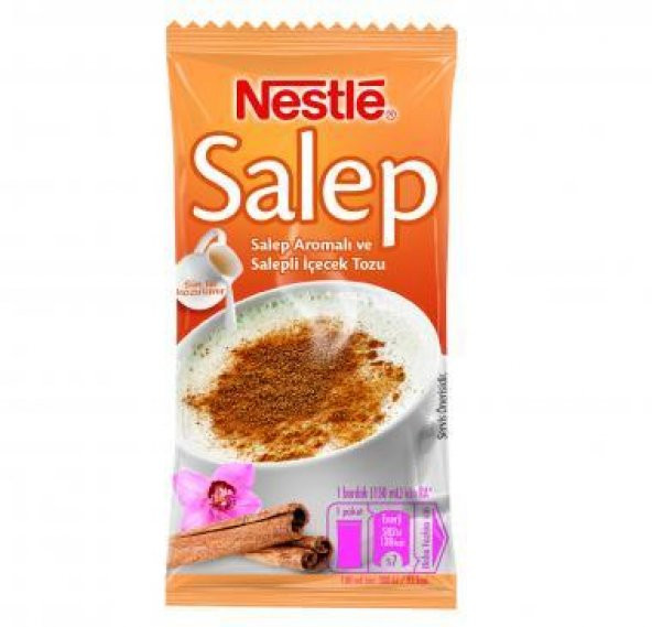 Nestle Toz Salep 17g x 24 Adet Salepli İçecek Tozu
