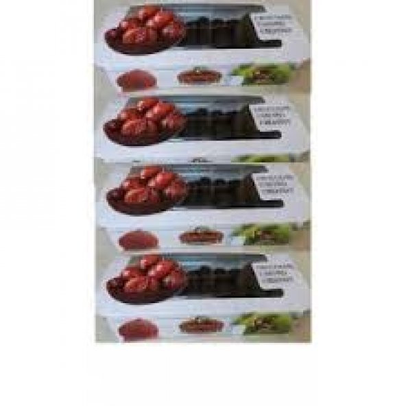 KİBARZADE ÇİKOLATALI KESTANE ŞEKERİ 350 GR 4 LÜ SET 350   4  1400 GR