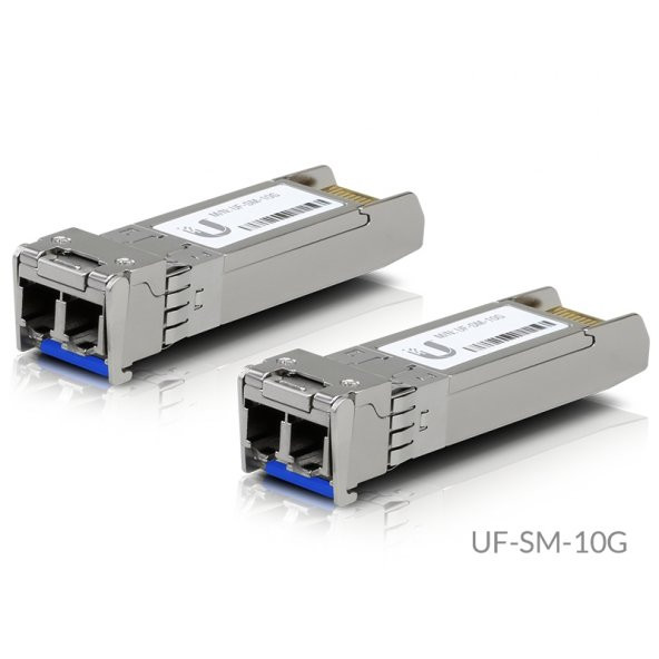 Ubiquiti Unt UF-SM-10G Fiber Single Mode  SFP+ Module 10G 2 PACK