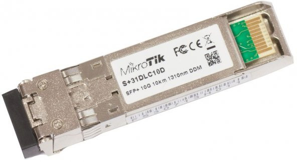MikroTiK S+31DLC10D SFP+ Module 10G SM 10km 1310nm