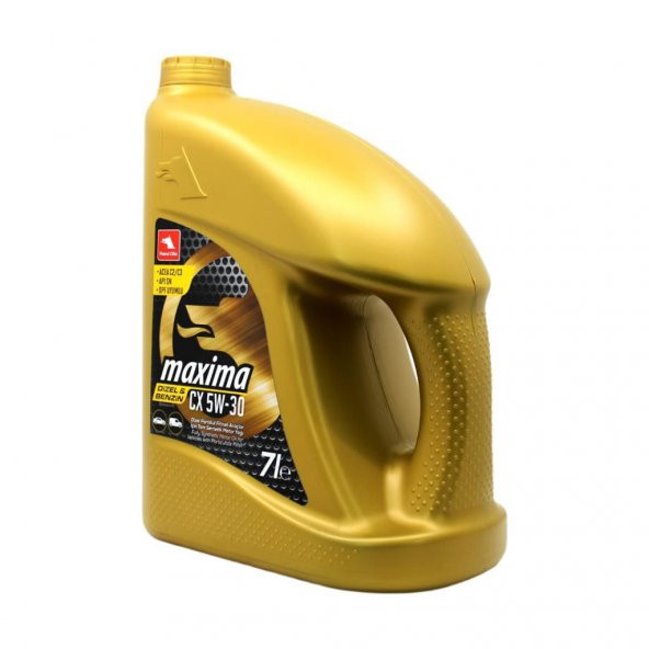 Petrol Ofisi Maxima CX 5W-30 7 Lt Tam Sentetik Partiküllü Motor Yağı - Resim 3