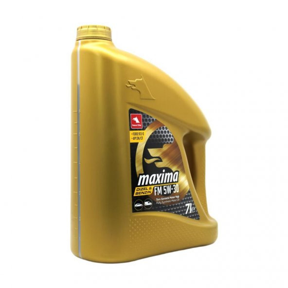 Petrol Ofisi Maxima FM 5W-30 7 Lt Tam Sentetik Motor Yağı - Resim 2