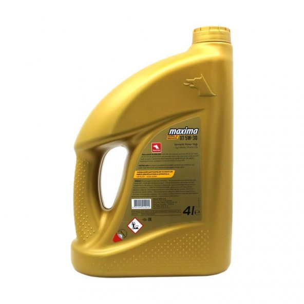 Petrol Ofisi Maxima XT 5W-30 4 Lt Tam Sentetik Motor Yağı - 4