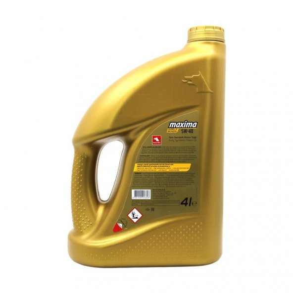 Petrol Ofisi Maxima 5W-40 4 Lt Tam Sentetik Motor Yağı - 4