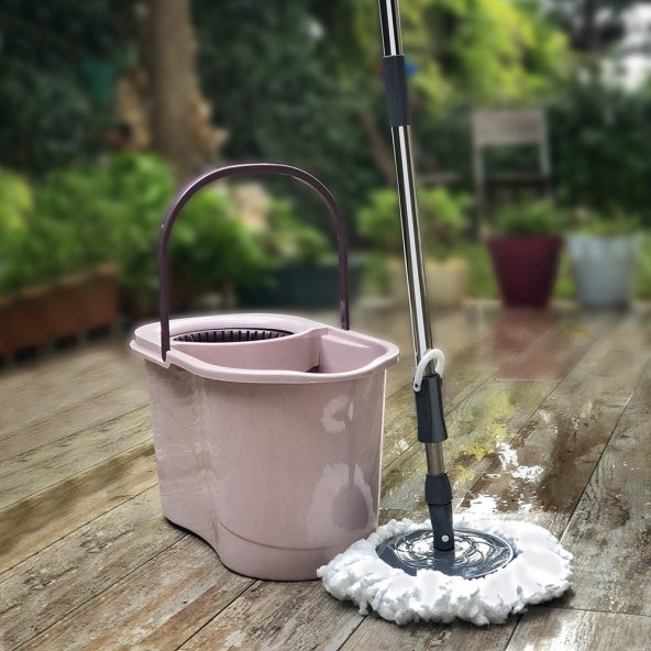 Follow Me  Döner Başlıklı Mikrofiber Temizlik Seti 19 Lt