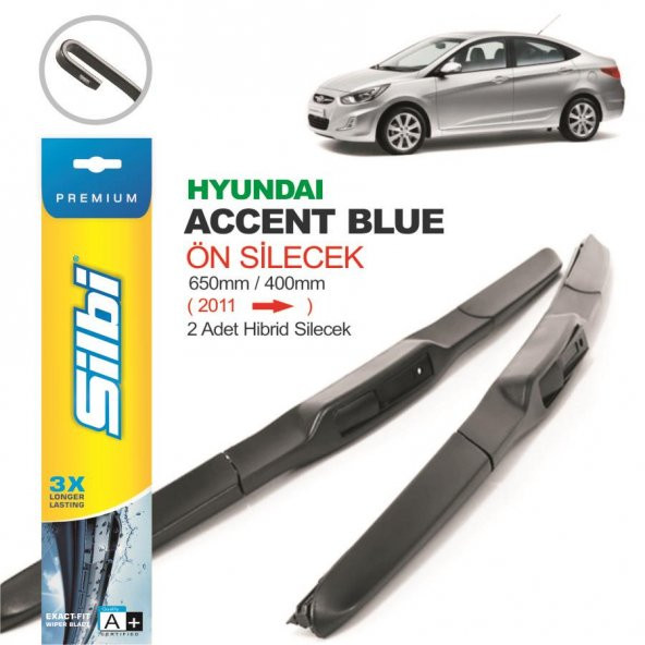 Hyundai Accent Blue Hibrid Silecek Takımı  2011+