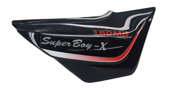 Mondial 150 MG Superboy Sağ Yan Kapak Siyah