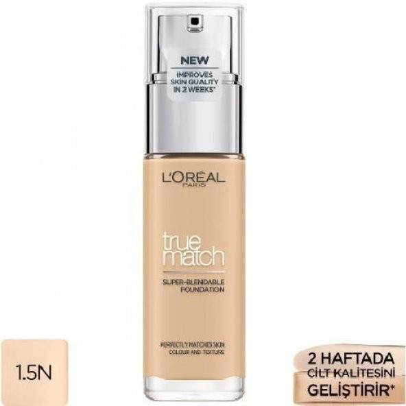 Loreal Parıs True Match Fondöten 1.5n Lınen - 2