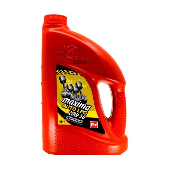 Petrol Ofisi Maxima Auto Lpg 20W-50 3 Lt Motor Yağı