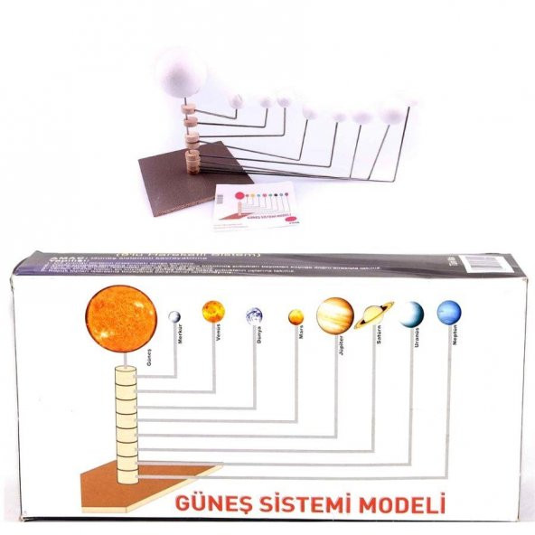 Gezegenler Maketi Güneş Sistemi Deney Seti Gezegen Deney Seti - 3